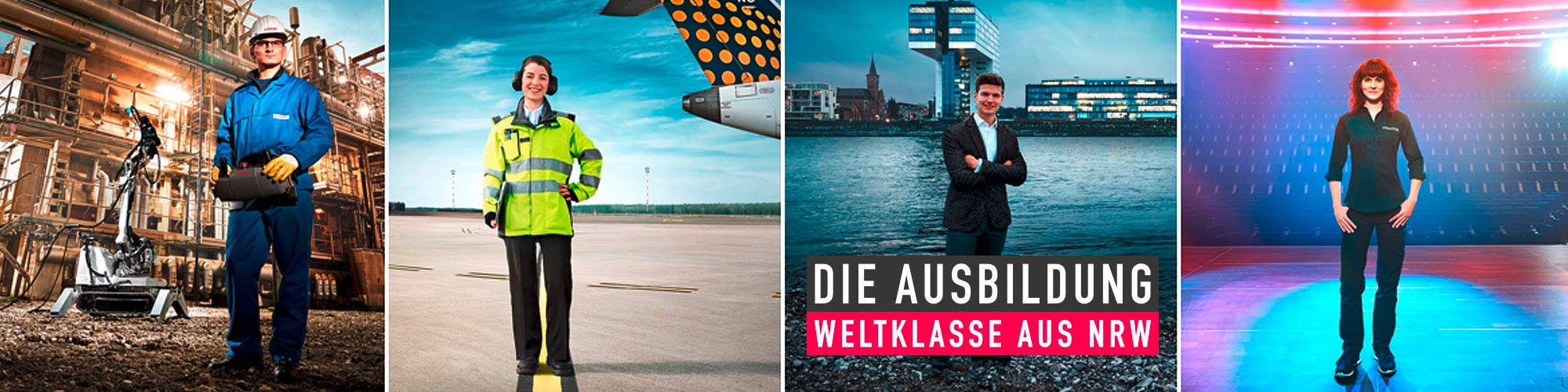 Foto - Produktion von 18 Imagefilmen für Ausbildungskampagne.